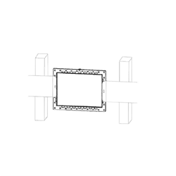 JBL WB6 - Rough-in Wall Bracket For Control 126W